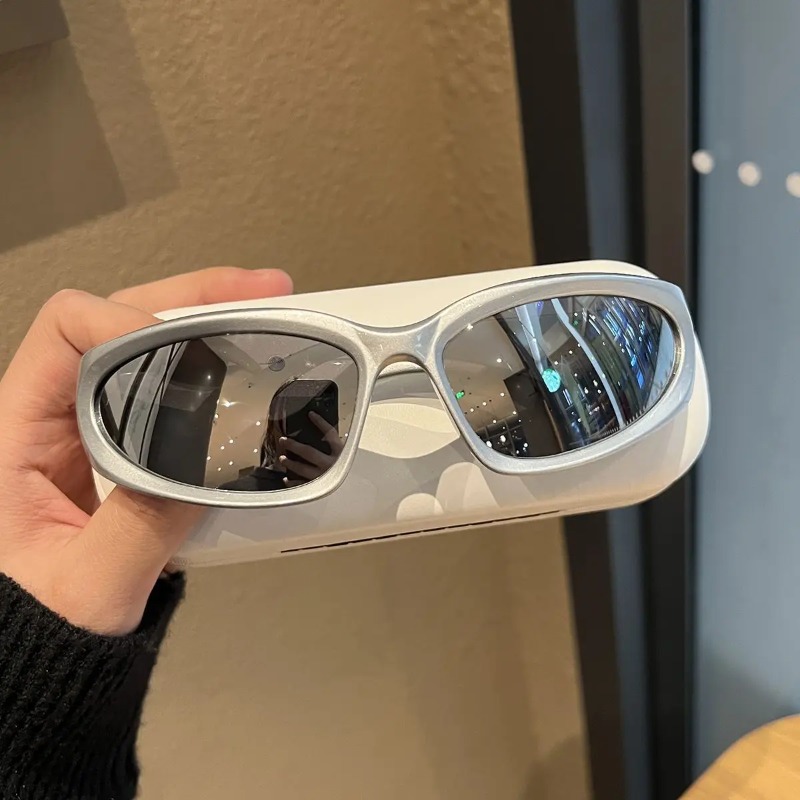 Streetwear Brand Y2K - Luxury Y2K Sports Punk Sunglasses Women