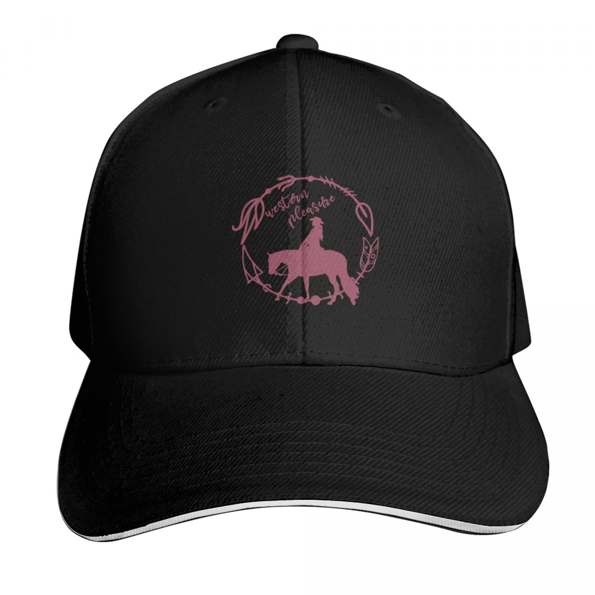 Streetwear Brand Pleasures - Western Pleasure Horse and Rider Baseball