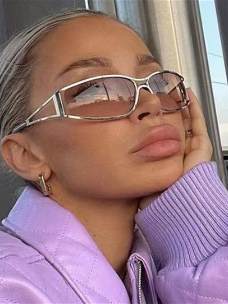 Streetwear Brand Y2K - Y2k Sunglasses Women Men Oversized Brand