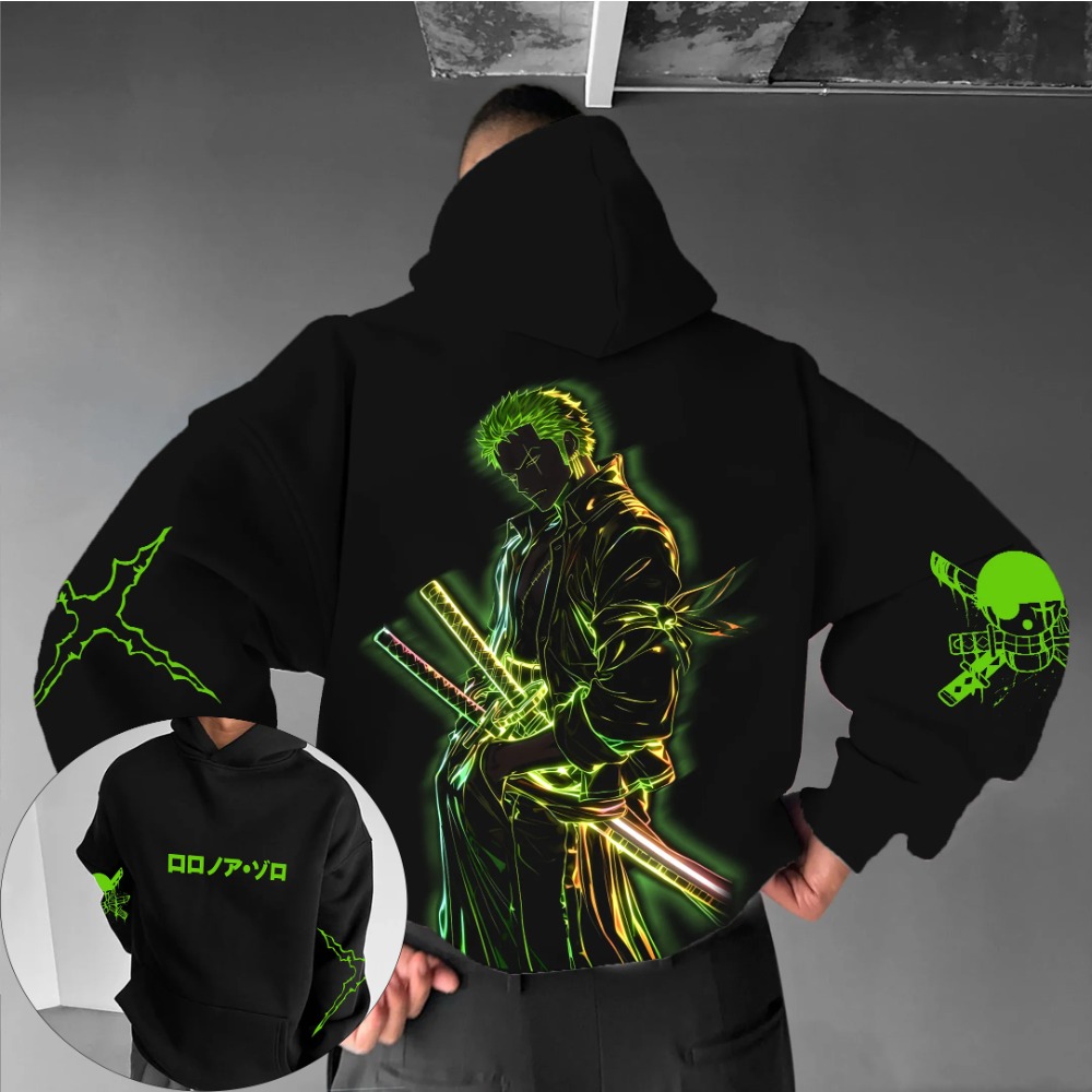 ONE PIECE Men's Hoodie Sweater - огляд і ціна Streetwear Brand Y2K