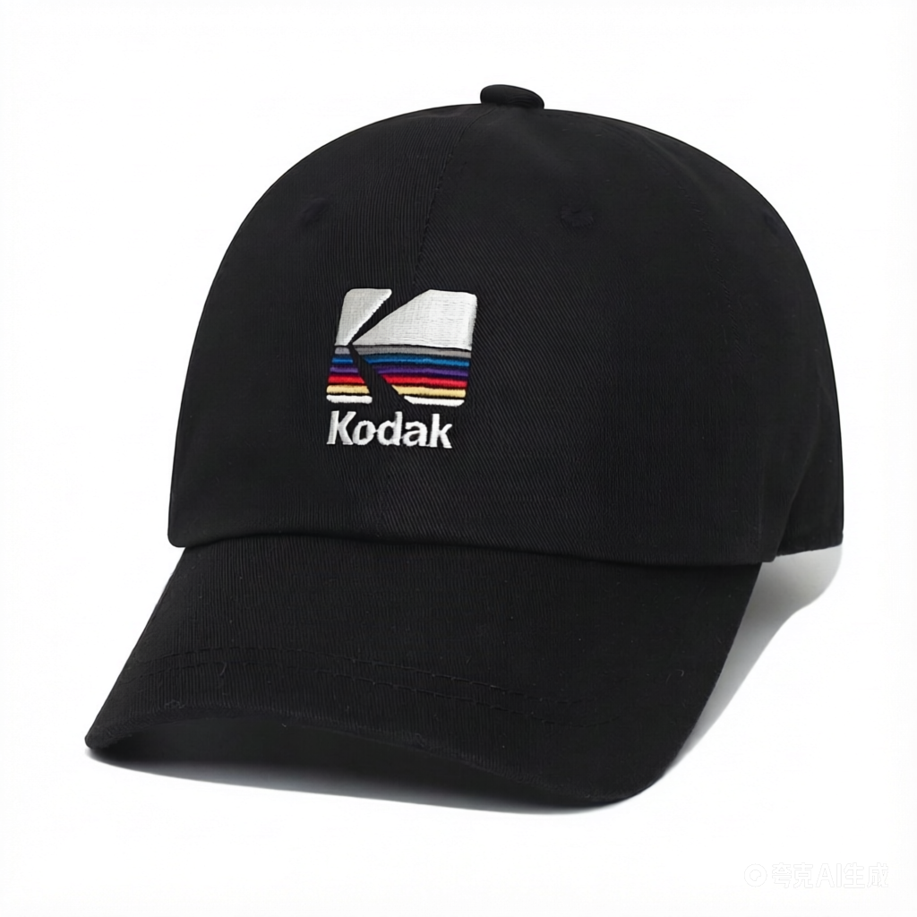 Black Kodak Retro Logo Basebal - огляд і ціна Urban Streetwear Brand