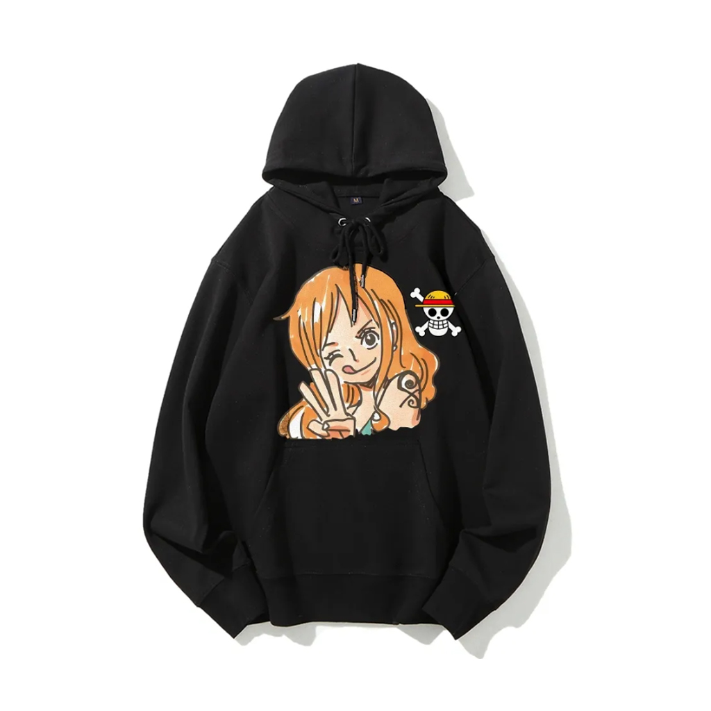 One Piece Nami Anime Hoodie Me - огляд і ціна Streetwear Brand Y2K