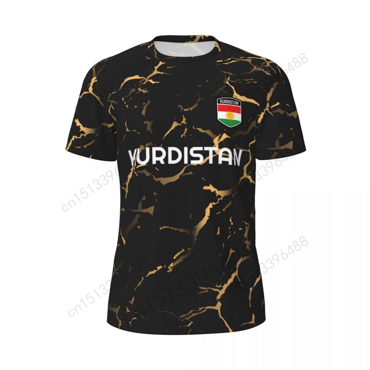 Kurdistan Flag 3D Printed T Sh - огляд і ціна Streetwear Brand T Shirt