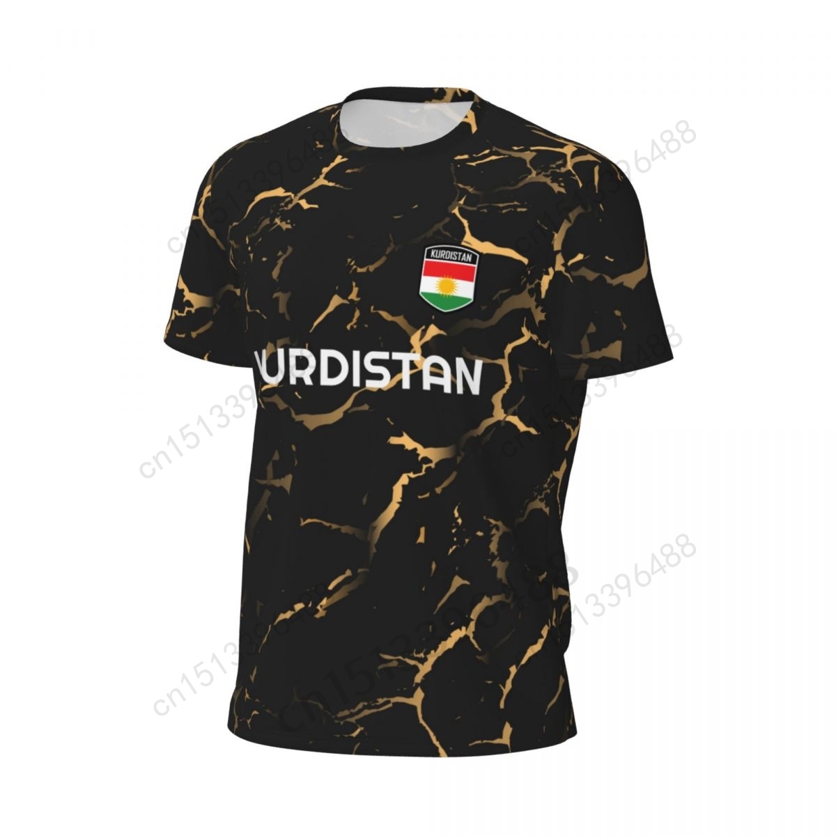 Kurdistan Flag 3D Printed T Sh - огляд і ціна Streetwear Brand T Shirt