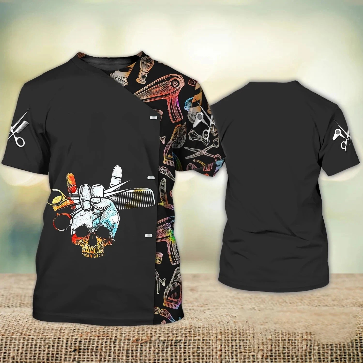 Fashion New Customized Barber  - огляд і ціна Streetwear Brand T Shirt