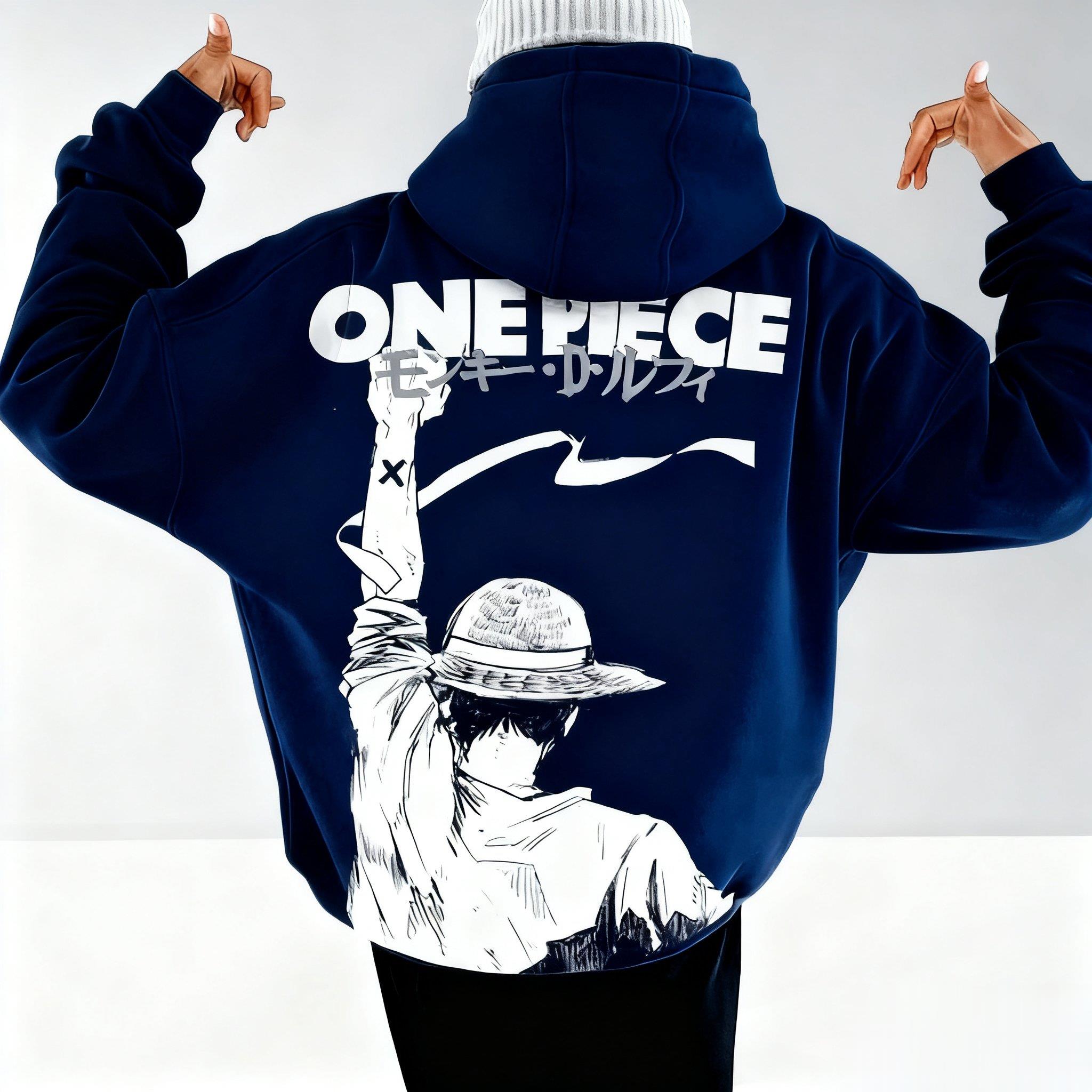One Piece Anime Hoodie Men Wom - огляд і ціна Streetwear Brand Y2K