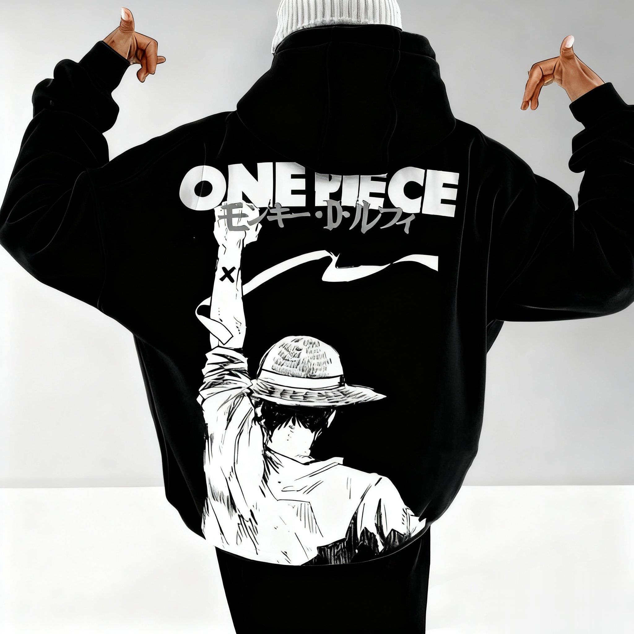 One Piece Anime Hoodie Men Wom - огляд і ціна Streetwear Brand Y2K