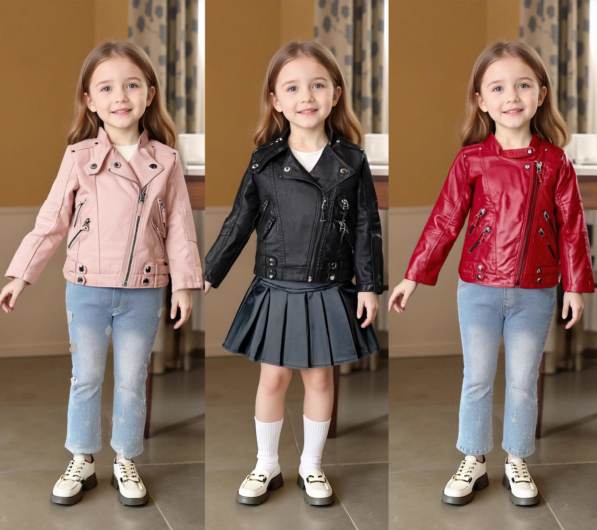 2-12Y Girls Christmas Pink Red - огляд і ціна Streetwear Brand Photography