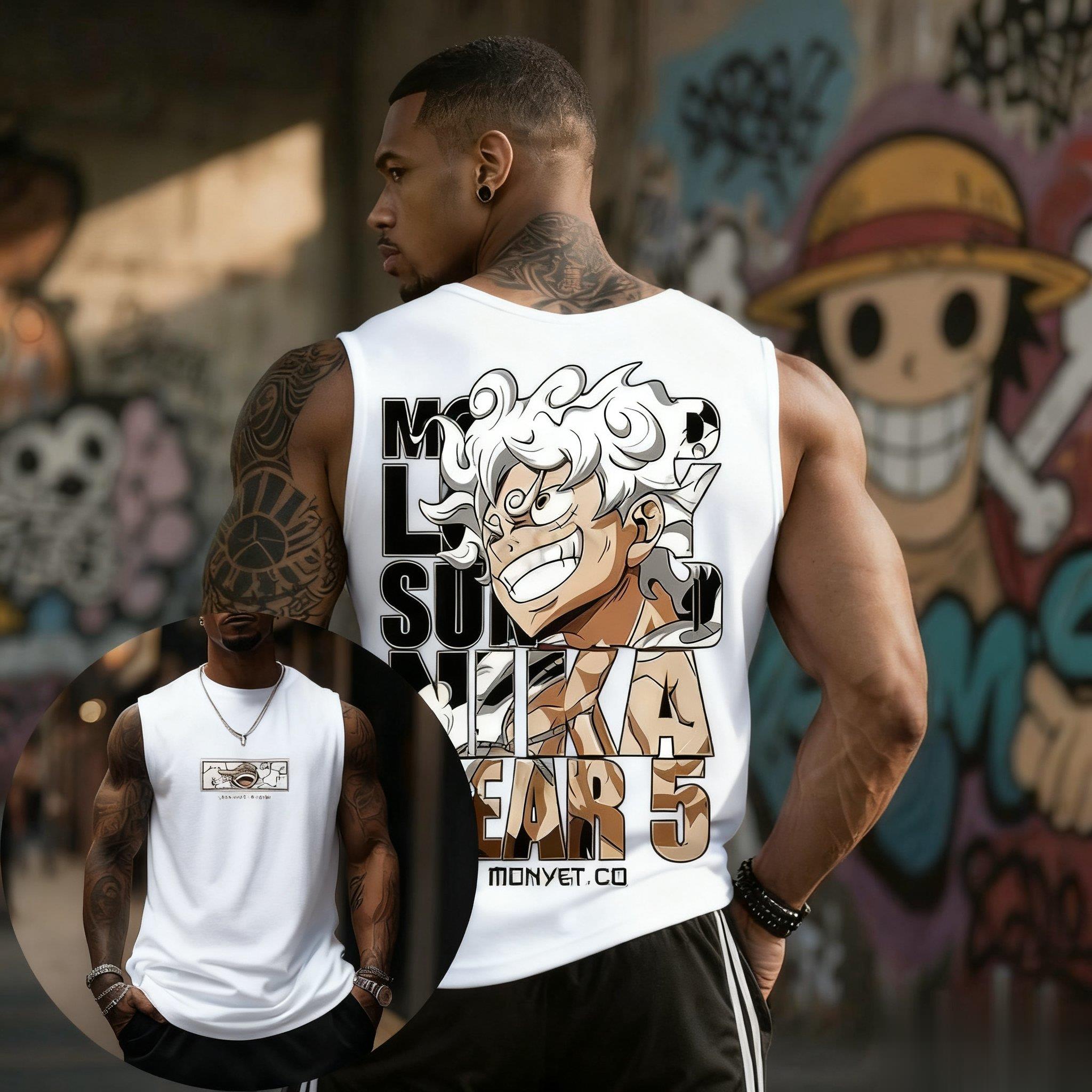 One Piece Luffy Gear 5 Tank To - огляд і ціна Good Streetwear Brand