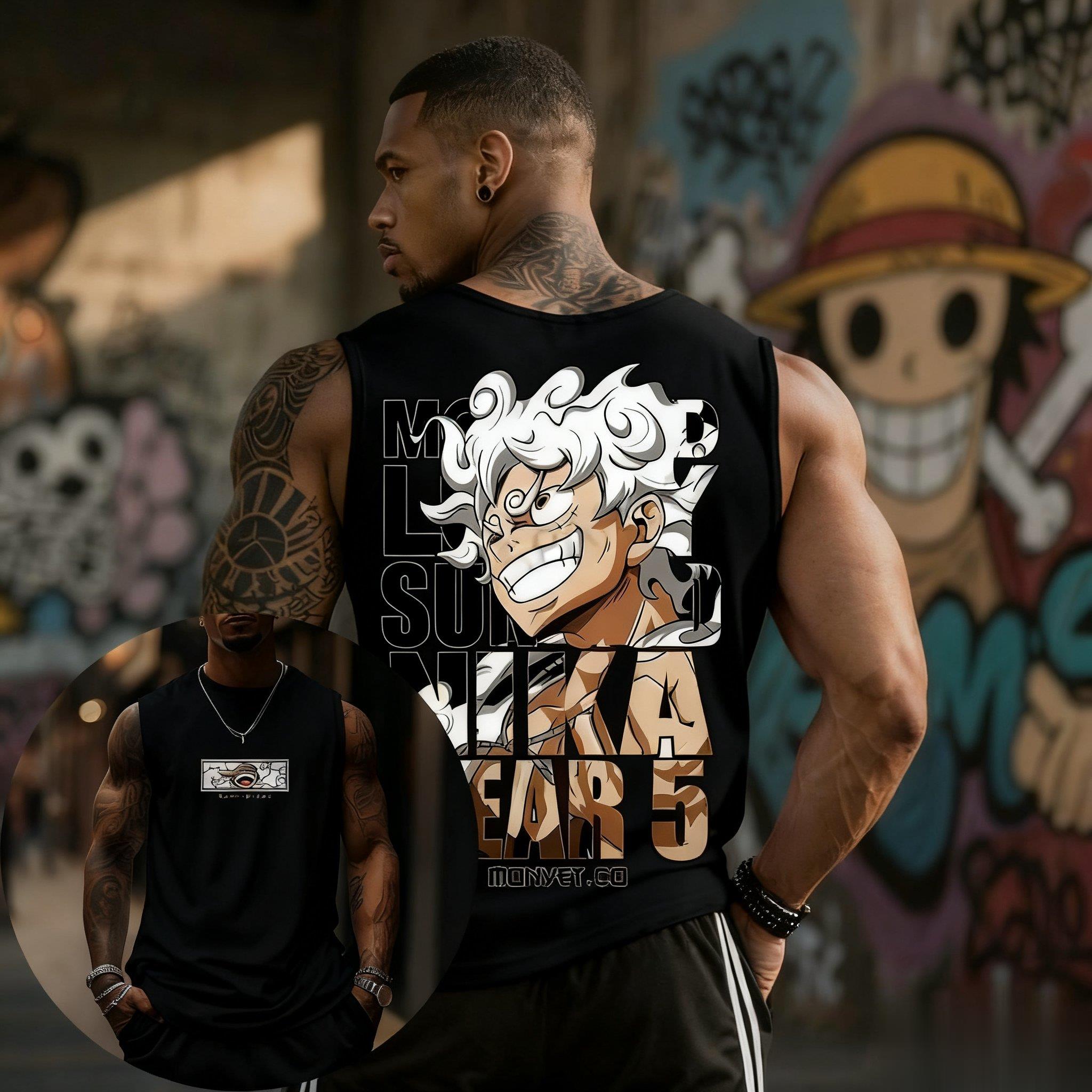 One Piece Luffy Gear 5 Tank To - огляд і ціна Good Streetwear Brand