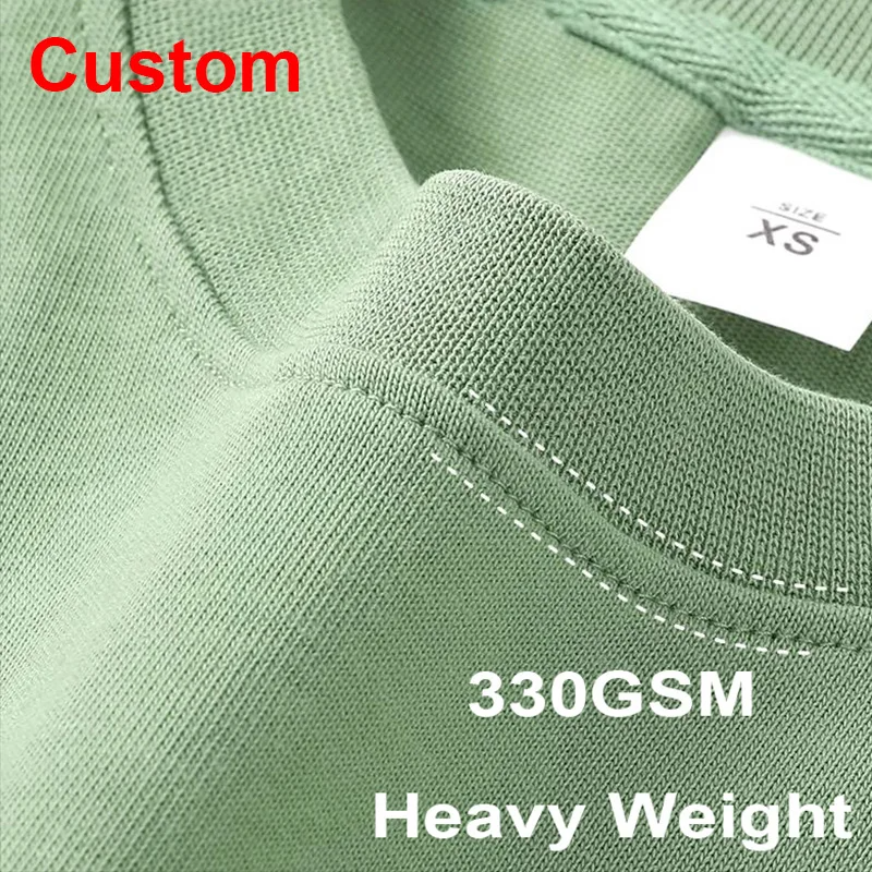 DIY Custom LOGO Thick Neck Dro - огляд і ціна Streetwear Brand T Shirt