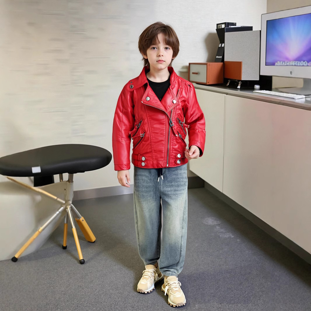 2-12Y NEW YEAR Boys Girls Red  - огляд і ціна Streetwear Brand Photography