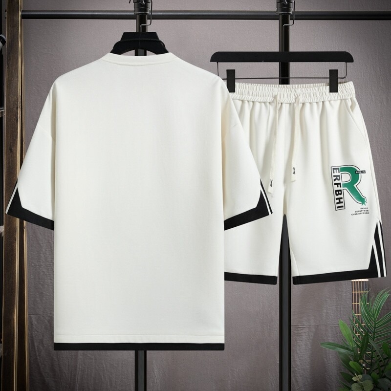Ice Silk Casual T-Shirt Set fo - огляд і ціна Urban Streetwear Brand
